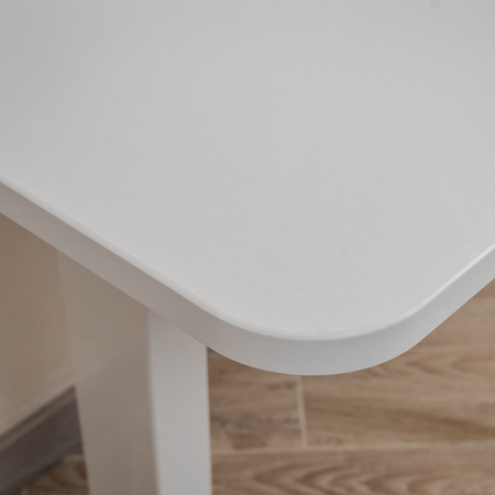 Blat biurka uniwersalny 100x60x18 cm Biały